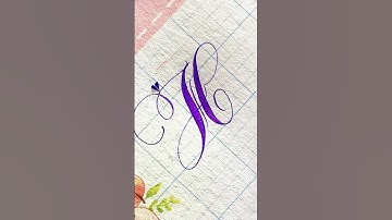 Chữ H đơn giản nhất cô Nga từng viết #chudeptiktok #hanwriting #art #luyenchudep