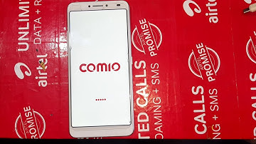 how to comio x1 note  hard reset.