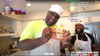 Janix Reacts to Cash Nasty Cooking Gumbo Louisiana Style w\/ NBA Champ Glen Davis!