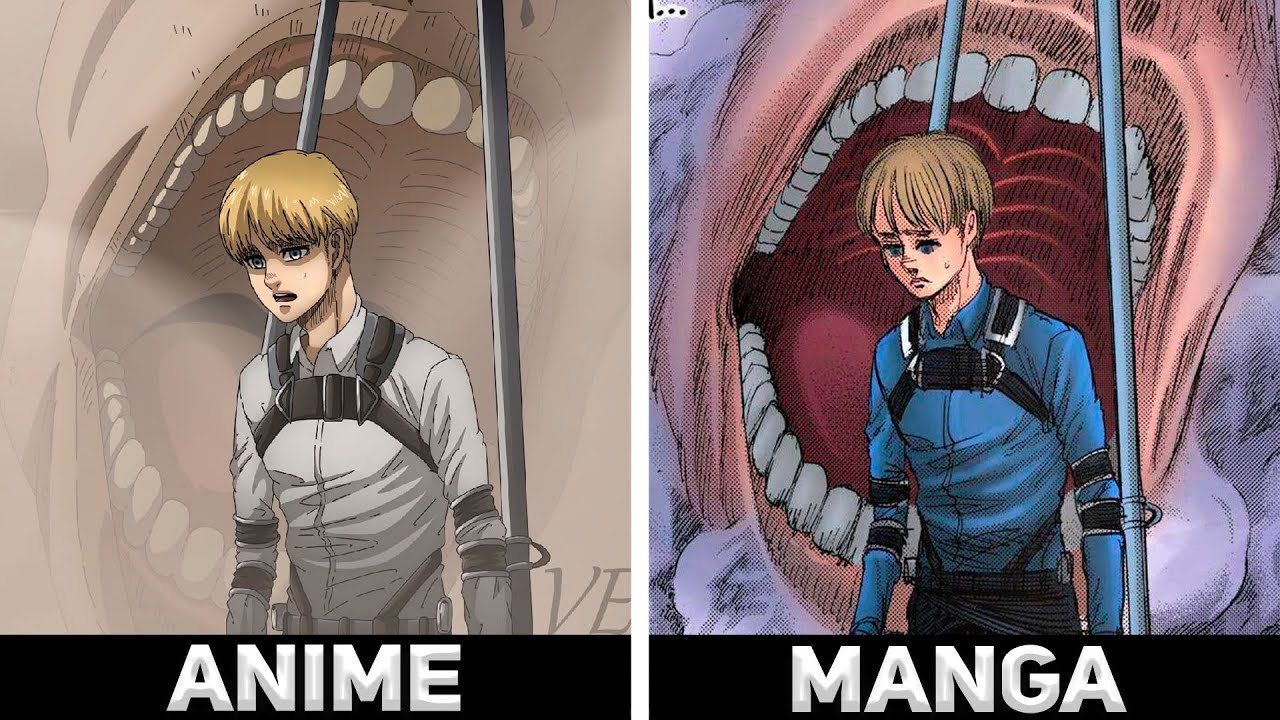 Attack on Titan Final Season Part 3: Anime vs. Manga 