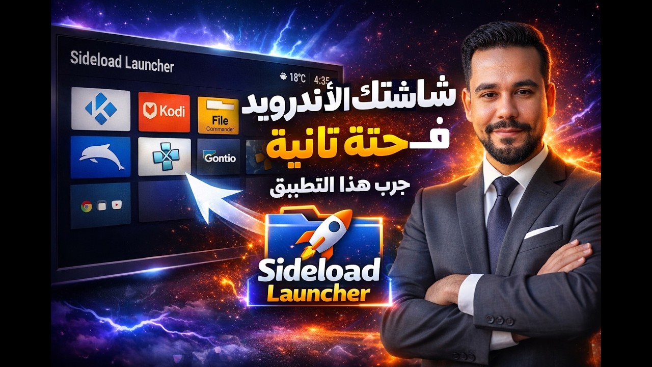 طريقة تنزيل تطبيق Sideload Launcher على Android TV وGoogle TV أسرع طريقة لعرض التطبيقات!