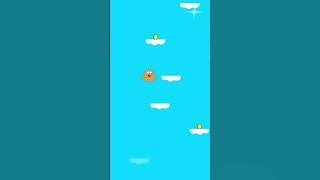 i reached the Heaven's Gate at Pou Sky Jump ☁️ #shorts #mobilegame #pou