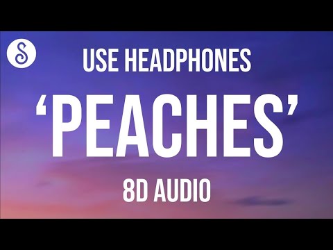 Justin Bieber - Peaches (8D AUDIO) ft. Daniel Caesar, Giveon