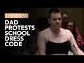Dad Wears Crop Top To Protest Dress Code | The View