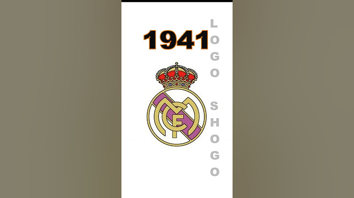 Real Madrid Logo Evolution #evolution #realmadrid #shorts