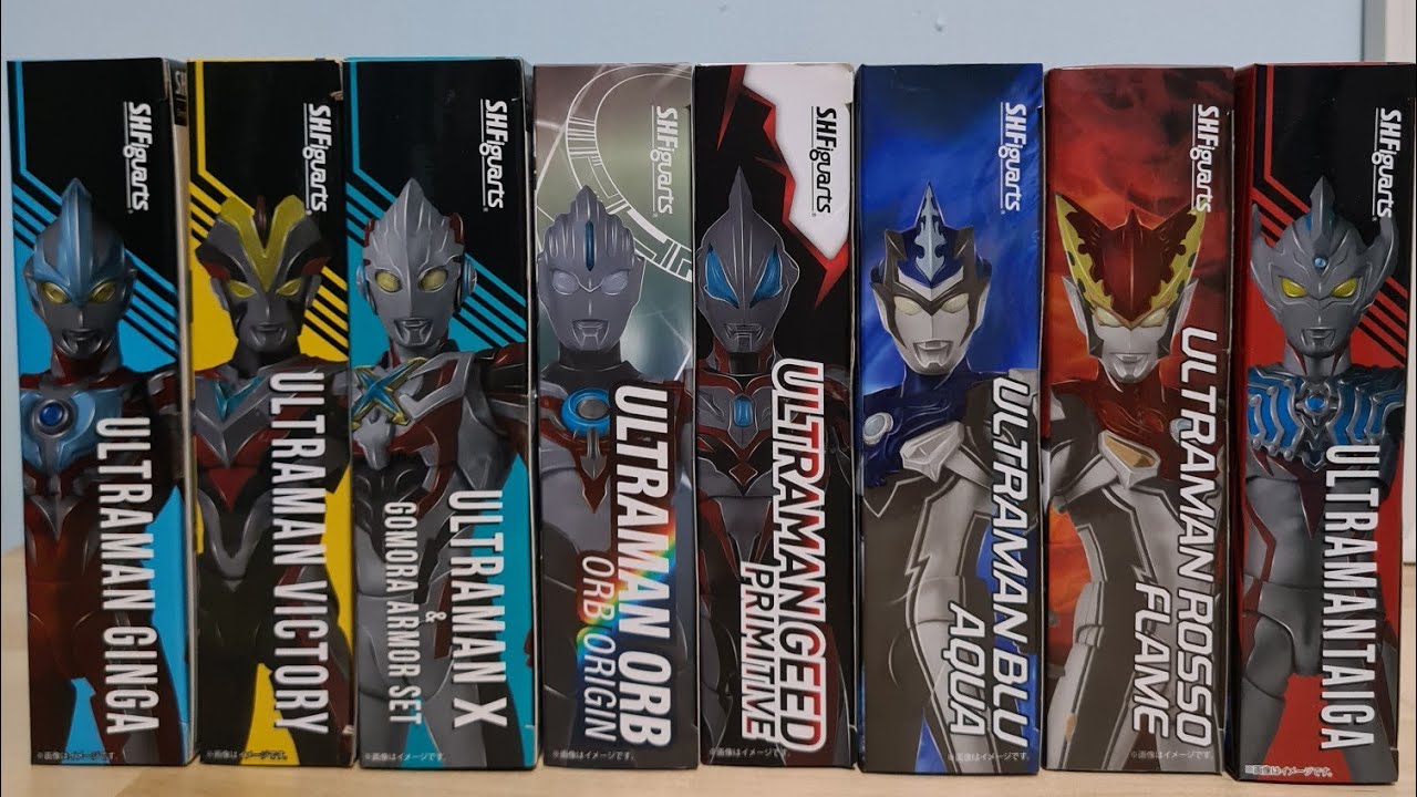 New Generation Heroes Assemble! ( Shf Ultraman collection) 