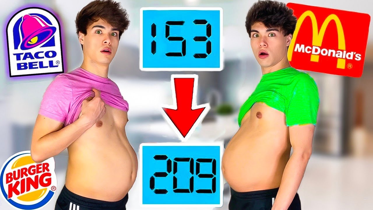 Twin vs Twin WHO CAN GAIN THE MOST WEIGHT IN 24 HOURS?!