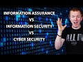 What is Information Assurance vs Information Security vs Cyber Security?