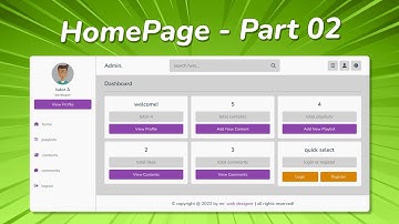 Complete Responsive Online Education Website Using HTML/CSS/JS /PHP -  Course, Playlist, Watch Video