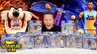 Space Jam: A New Legacy Official Movie Trailer Toy Action Figures Lebron James Toys AdventureFun!