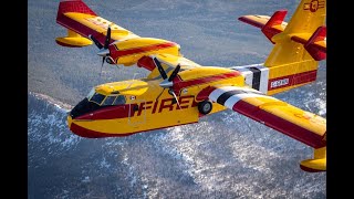 CL-415EAF Enhanced Aerial Firefighter In Action