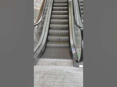 how do you step on an escalator -for going up (part 2) - YouTube