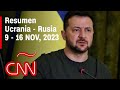 Resumen en video de la guerra Ucrania - Rusia: noticias de la semana del 9-16 de noviembre de 2023