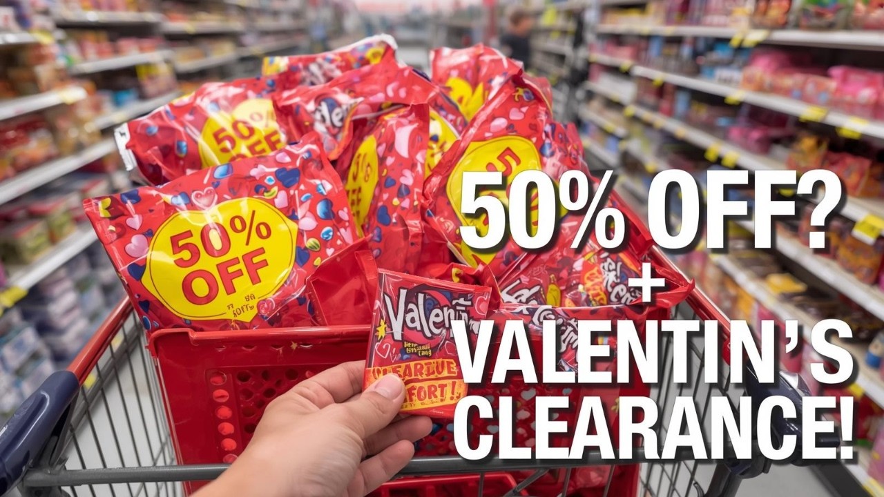 50% Off Valentine’s Candy at Walmart | Massive Clearance Haul!