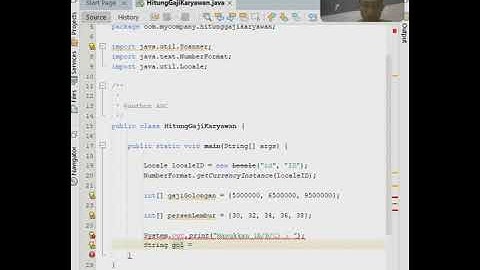 Java untuk Pemula: Studi Kasus Perhitungan Gaji dan Lembur Menggunakan Operator, IF dan Array
