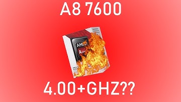 AMD A8 7600 | How far can i overclock it?? + Updated Review