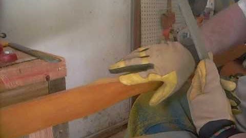 Osage Bow From Scratch Part 10, Finishing the Handle