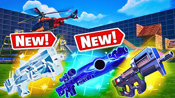 Unlock All secrets 1v1 with every gun fortnite