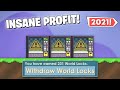 Insane profit in growtopia how to get rich fast in 2021 easy profit