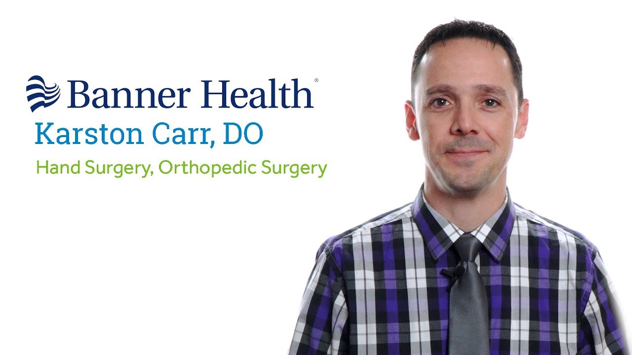 Dr Karston Carr Do Gilbert Az Hand Surgery Orthopedic