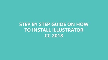 How to install Adobe Illustrator CC 2018