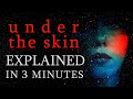Under The Skin Explained In 3 Minutes