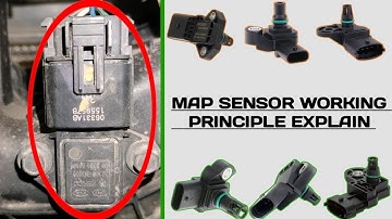 Manifold Absolute Pressure Sensor - MAP Sensor - Working Principle Explained.