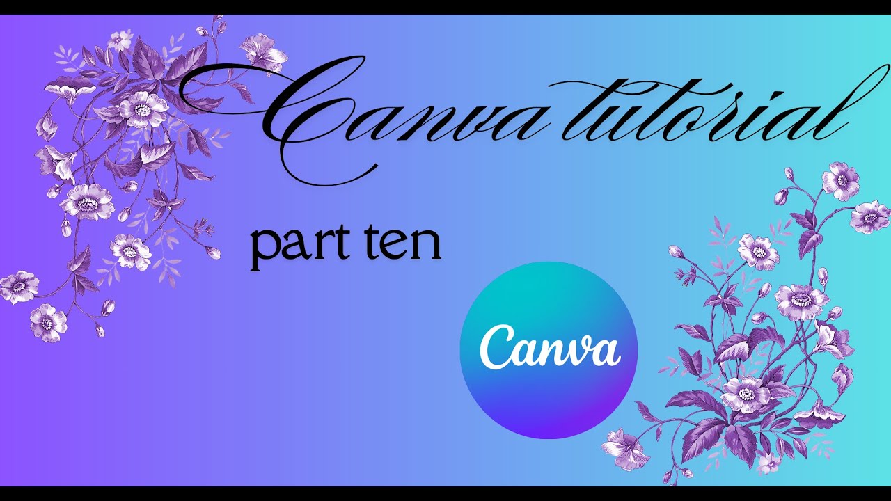 Canva tutorial part 10 + how to earn money by Canva - YouTube