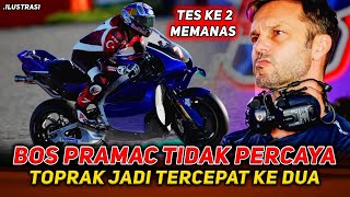 Download Lagu TOPRAK RAZGATLIOGLU BIKIN KAGET! 😱 TERNYATA YAMAHA TERCEPAT KEDUA DI TES VALENCIA! MP3