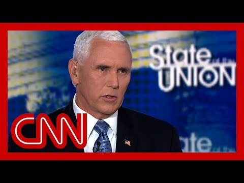 Pence says Trump moving forward with Iran sanctions