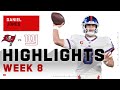 Daniel Jones Makes Brady Blink w/ 256 Passing Yds & 2 TDs | NFL 2020 Highlights