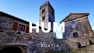 Hum, Croatia ► Video guide, 6 min. | 4K