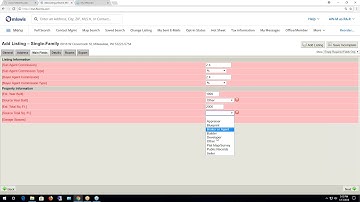 How to Complete an Incomplete Listing
