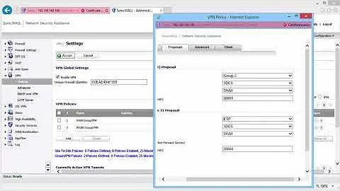 How to use Digital Certificates in WAN Group VPN and Global VPN Client connections Sonicwall