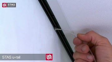 STAS Urail Picture & Art Hanging System from Quadro Art Hanging Systems