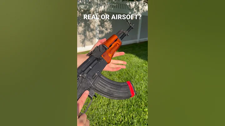 Real or Airsoft? #akm #ak47 #gun