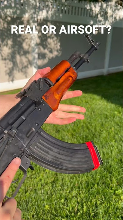 Real or Airsoft? #akm #ak47 #gun