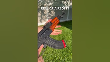 Real or Airsoft? #akm #ak47 #gun