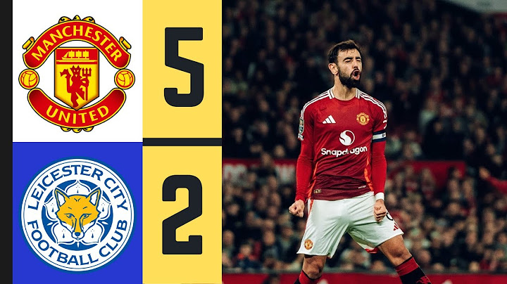Manchester United vs Leicester City | Carabao Cup 5-2 Thriller Highlights.