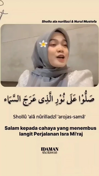 Shollu Ala Nurilladzi Dan Nurul Musthofa Sholawat Viral #sholawat #Viral #shorts
