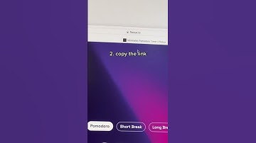 Add aesthetic pomodoro timer to Notion #notion #notionsetup #productivity #pomodoro #aesthetic