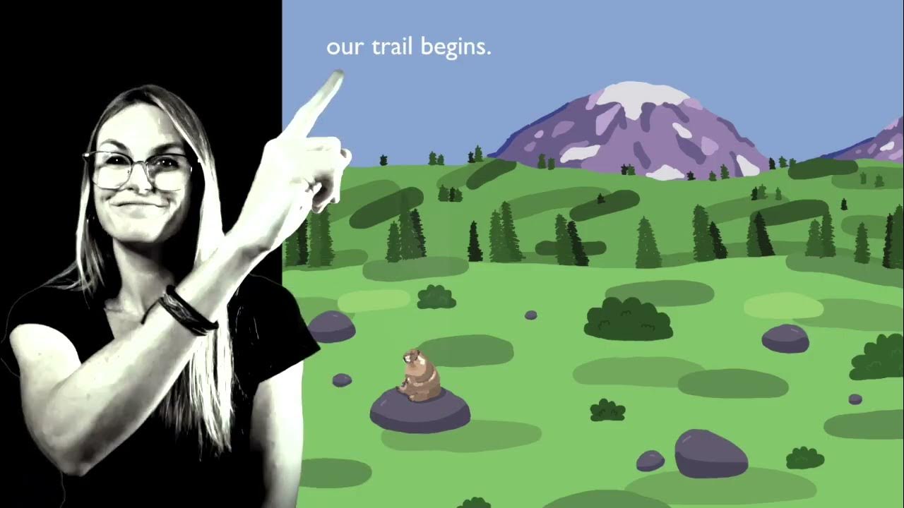 Nature Signs: "Indi Meets Washington"  translated in Sign Language