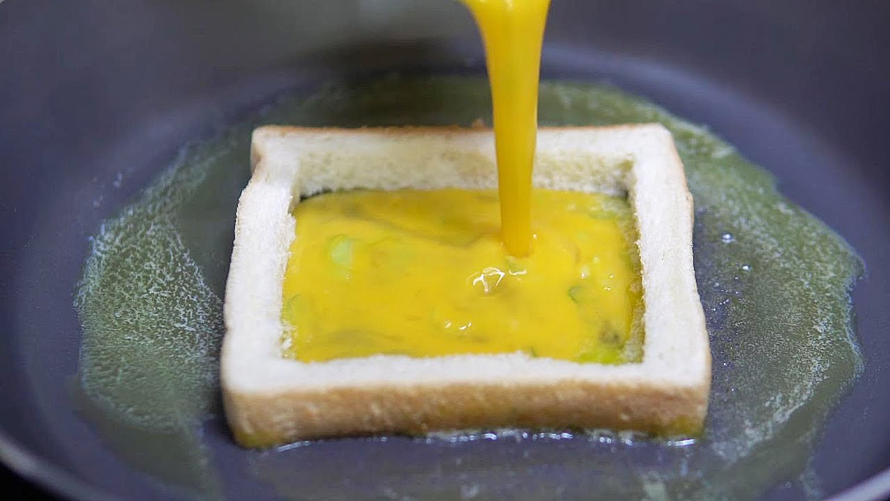 대박 맛있는 대파 에그 토스트 만들기 Green onion Egg Toast YouTube