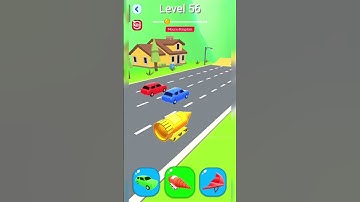 Shape Shifting GamePlay Walkthrough All Levels - 56 | #shorts #shapeshifting  #trending #gameplay