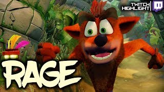 CRASH BANDICOOT IS AN EASY GAME (N.Sane Trilogy Stream Rage Highlights)