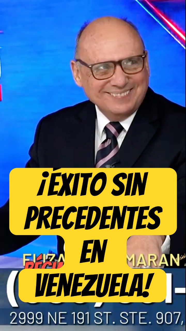¡Éxito sin precedentes en Venezuela!