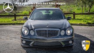 driving the rare w211 e63 amg wagon, 507 horse power and plenty of space!