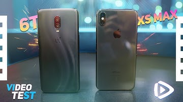 OnePlus 6T vs iPhone Xs Max | ULTIMATE Video Test