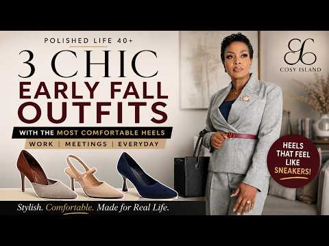 Video Finally, Heels You Can Actually Wear All Day! 3 Chic Fall Looks