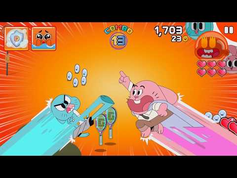 Mutant Fridge Mayhem Gumball Gameplay Part 2 - Takeout Terror